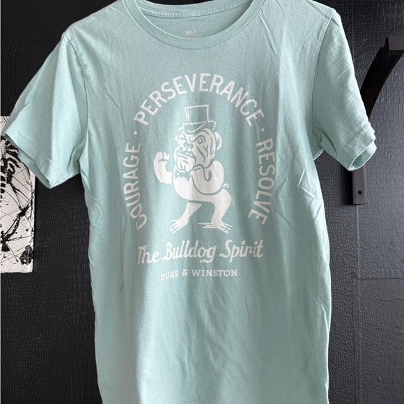 Men's Vintage Mint Green Bulldog Spirit Tee - Picture 1 of 4